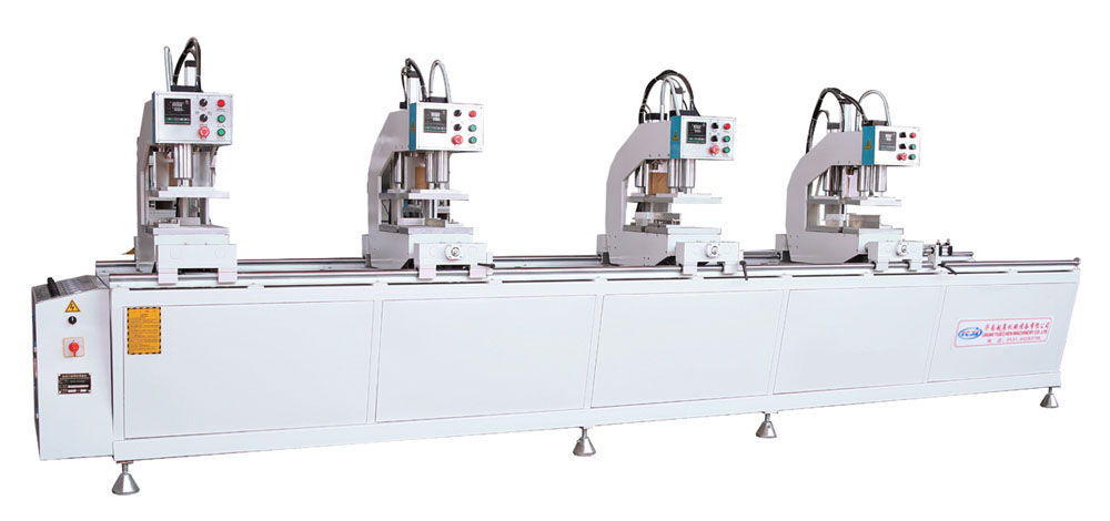 塑料門(mén)窗高精度四位焊接機(jī)(直線軸承)