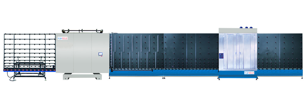 立式全自動(dòng)中空玻璃生產(chǎn)線(板內(nèi)合片)